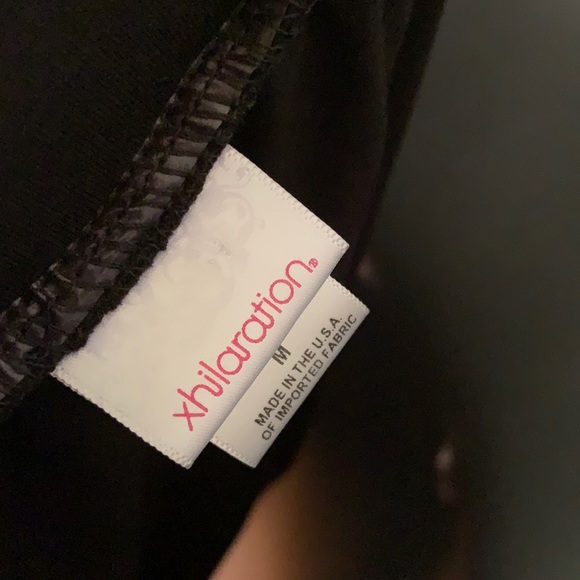 M Black Double Strap Simple Dress / Beach Cover - Picture 7 of 13